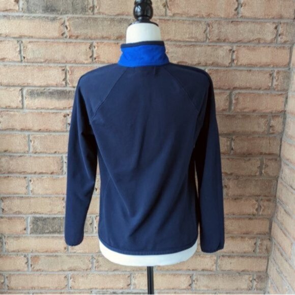 Ralph Lauren blue quilted athletic zip jacket - Picture 2 of 5